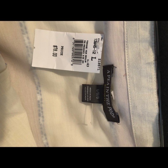 New Pea in the Pod Maternity cold shoulder shirt - Picture 5 of 5